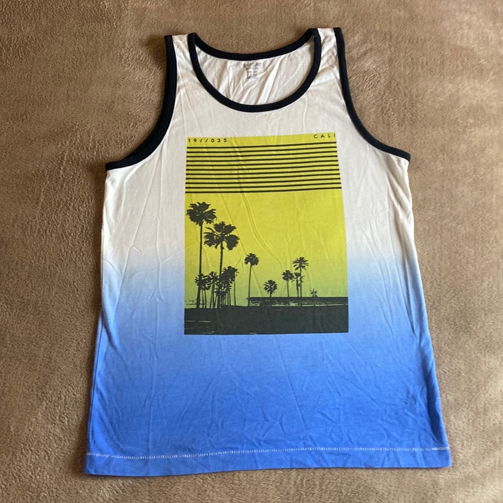 California Tank top | Mossimo Supply Co. | Colors: Blue, Yellow | Size: L (boys)